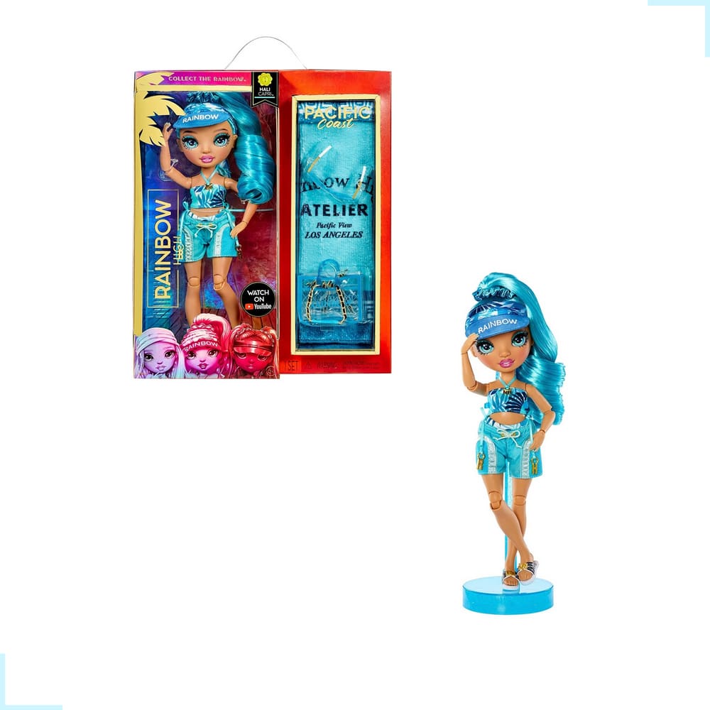 Boneca Rainbow High Hali Capri Pacific Coast Férias Na Praia