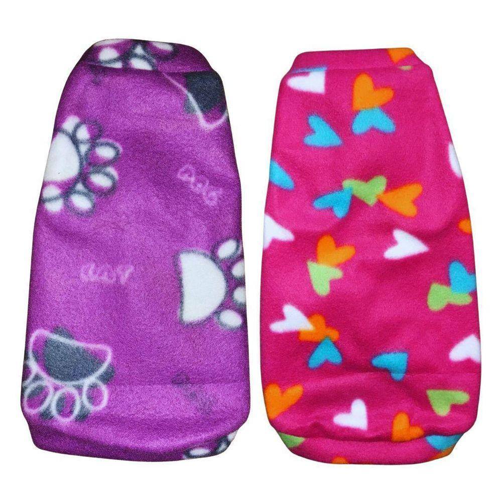 Kit 2 Roupas Para Cachorro - Suéter De Inverno G