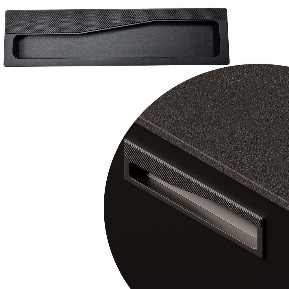 Puxador Celleno IL 1620 - Preto - 176MM