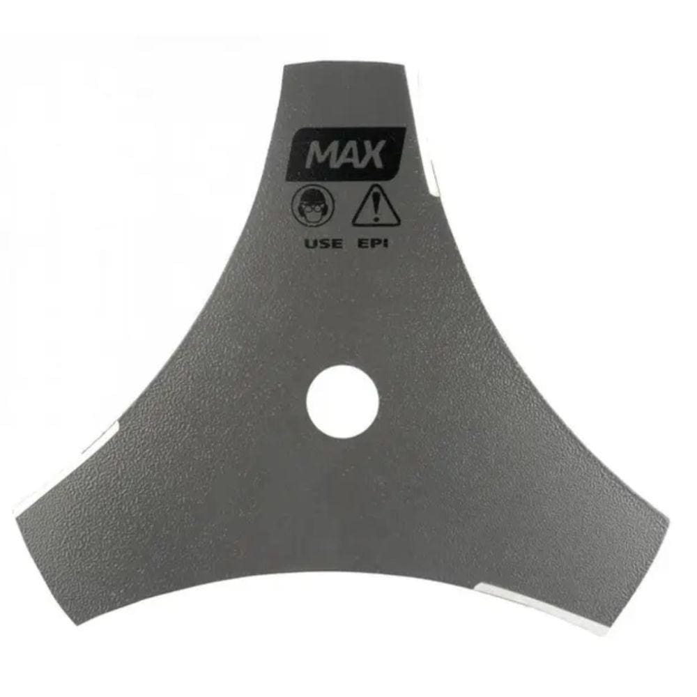 Lamina Rocadeira Aco Temperado 3 Pontas 255Mm Furo 20MM Max