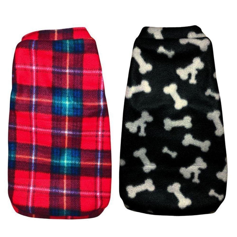 Kit 2 Roupas Para Cachorro - Suéter De Inverno G