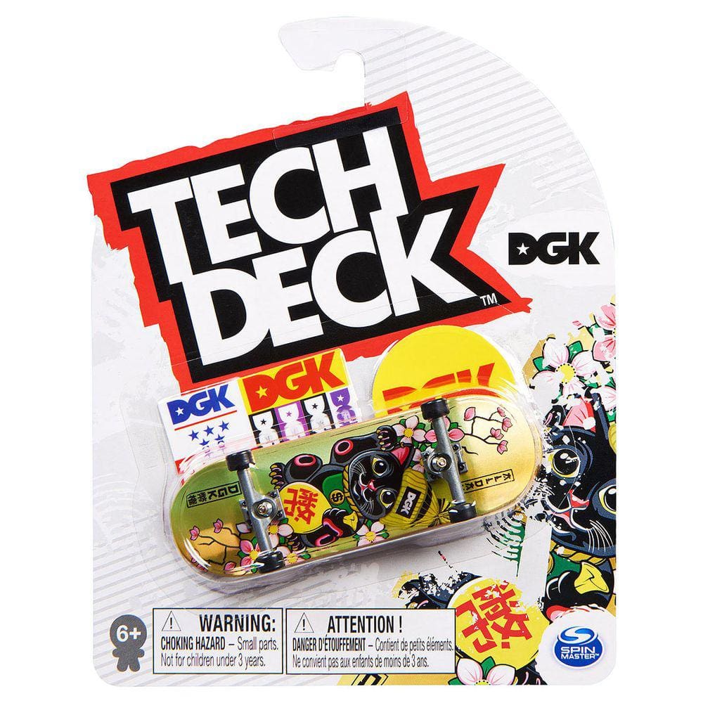 Skate De Dedo Tech Deck Profissional Sortido Com Adesivos