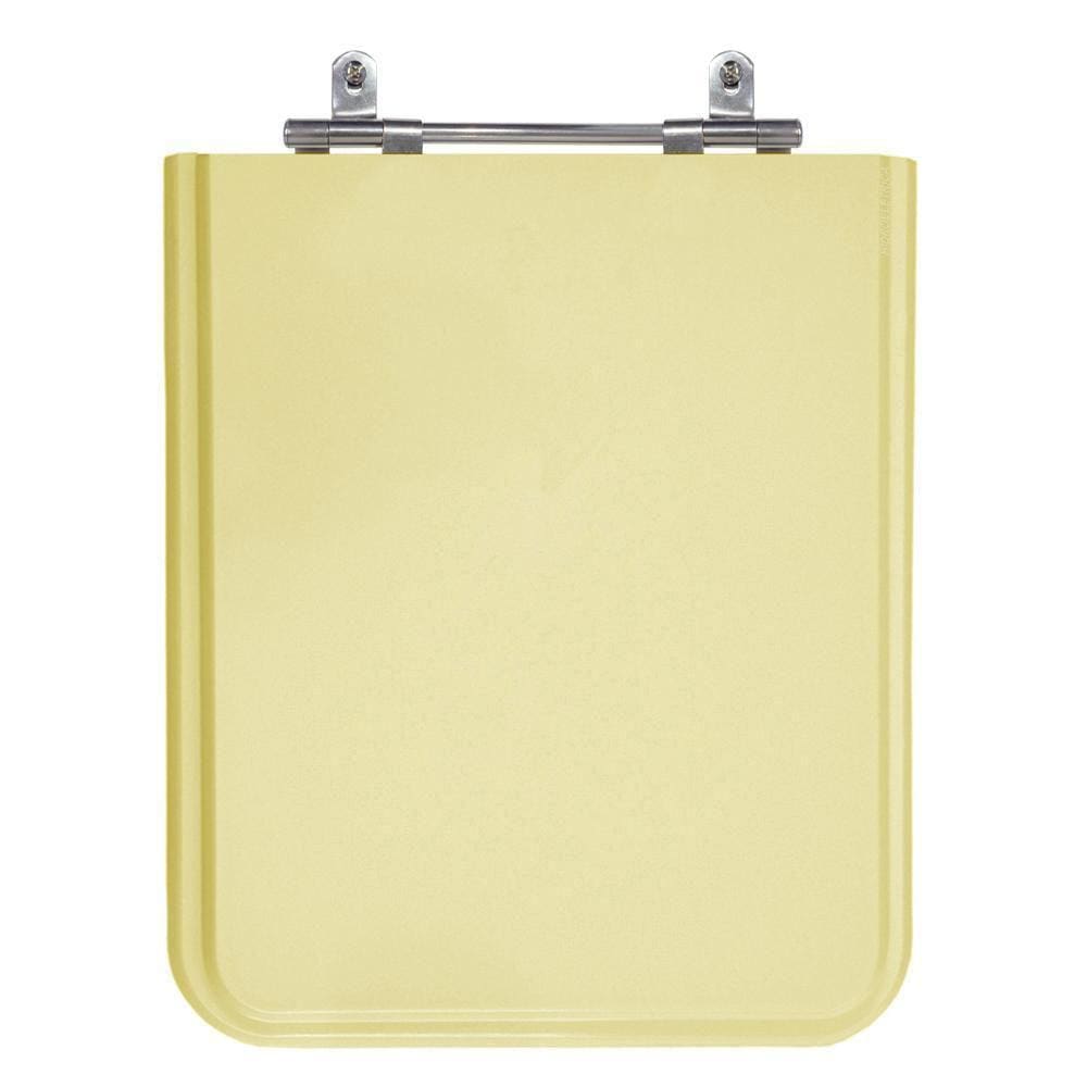 Assento Poliéster Laminado Square Biscuit Para Bacia Incepa