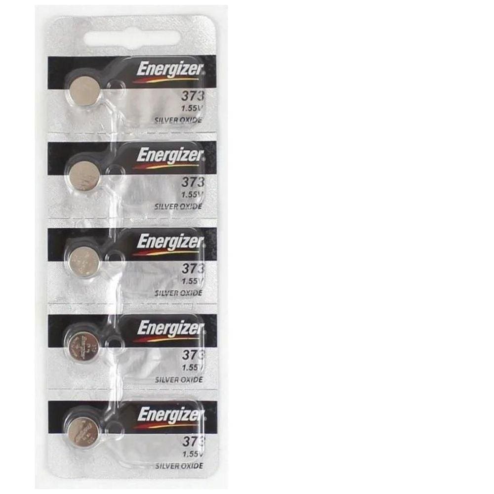 10 Baterias 373 Energizer 1,55V Relógio Pc Camera Controle