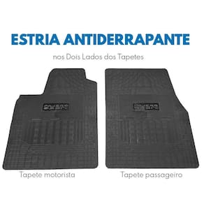 Jogo Tapete Interno Reforçado Pajero Sport 2001 Á 2018 Preto