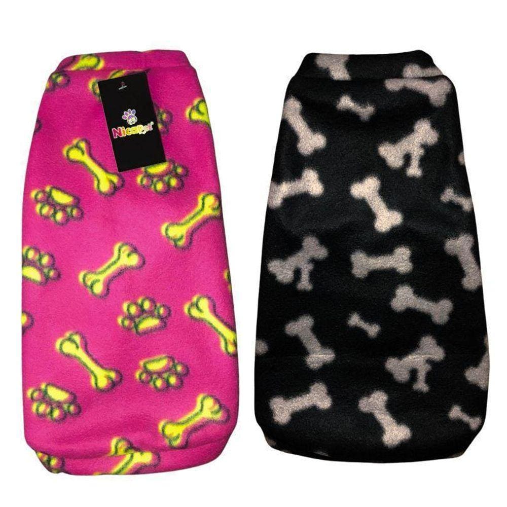 Kit 2 Roupas Para Cachorro - Suéter De Inverno G