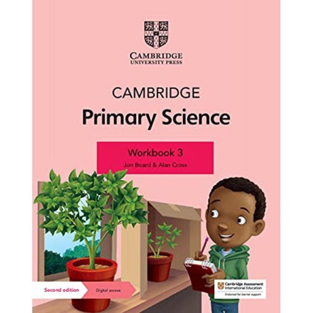 Cambridge Primary Science Workbook 3 With Digital Access 1 Year 2Ed