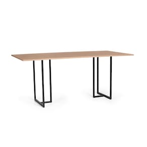 Mesa de Jantar Retangular Industrial 8 Lugares 180x90cm Atos Jade - Straub Web