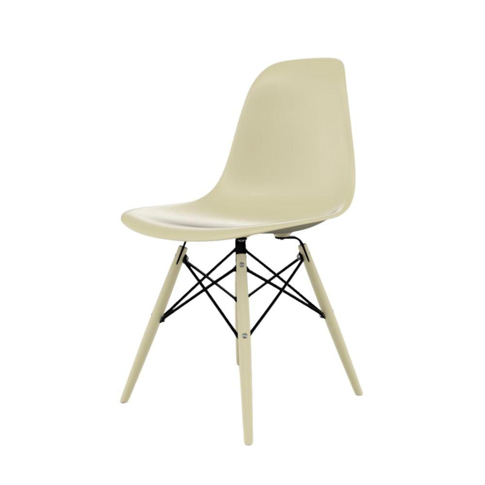 Cadeira Eames PP DSW INJ Bege
