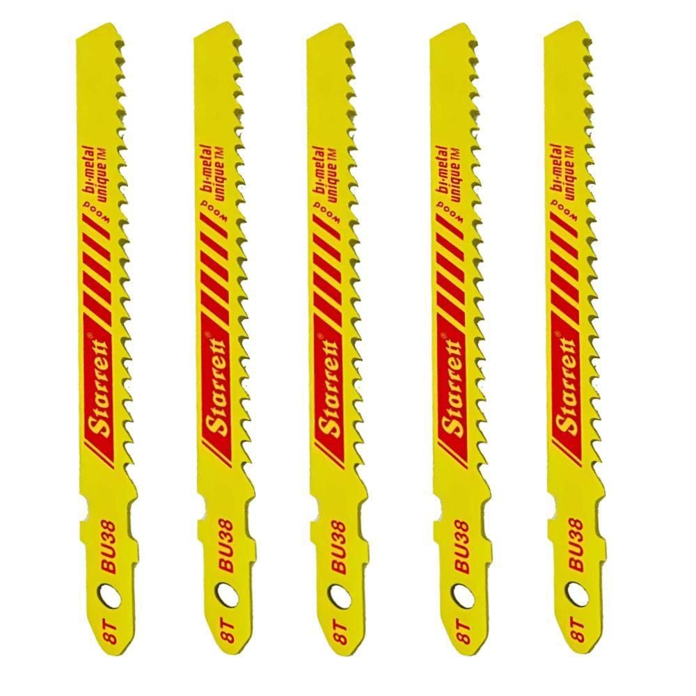 Lâmina de Serra Tico Tico 5 Unidades BU38 STARRETT