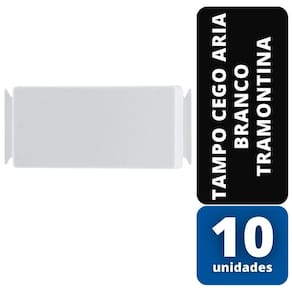 KIT C/ 10 Tampo Cego Aria Branco Tramontina