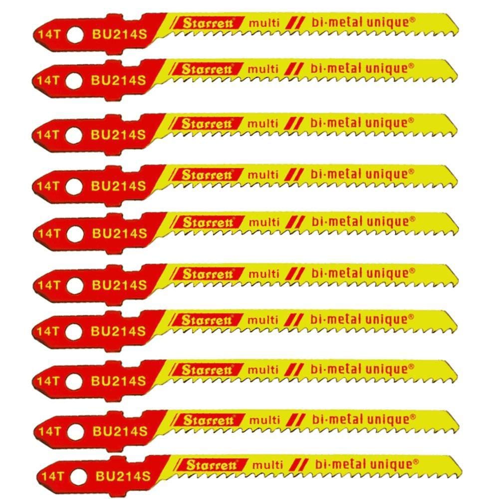 Lâmina De Serra Tico Tico BU214S 10 Unidades STARRETT