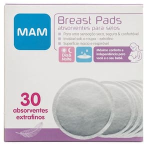 Absorventes Protetores para Seios Descartaveis MAM