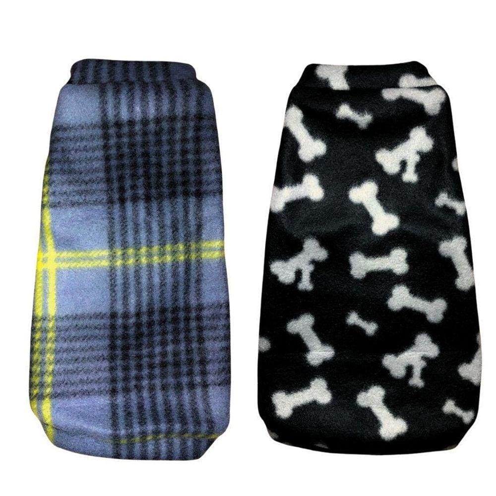 Kit 2 Roupas Para Cachorro - Suéter De Inverno Eg