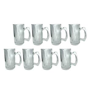 Caneca Vidro Grosso Cerveja e Chopp 380ML Restaurante 8UN