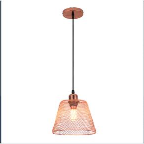 Pendente Aramado Metal Rose Gold Convert-002r Nitrolux