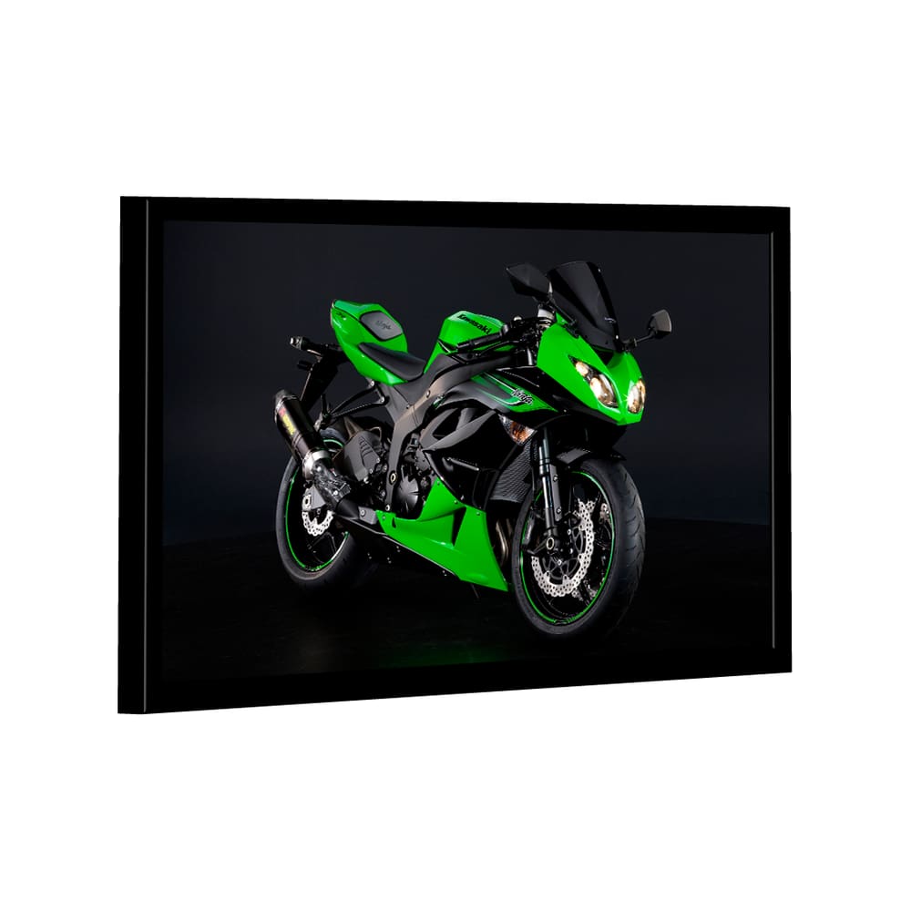 Quadro Kawasaki Ninja Verde -- BR ARTES