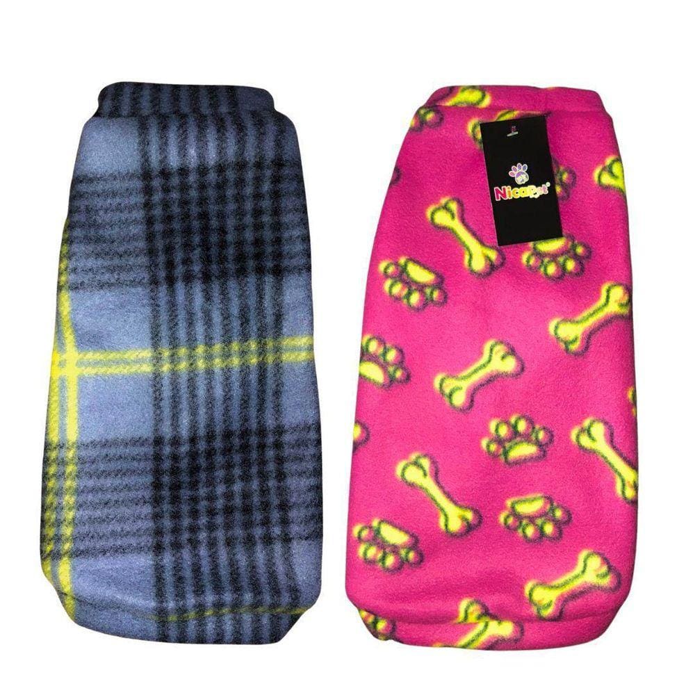 Kit 2 Roupas Para Cachorro - Suéter De Inverno P