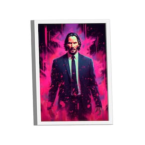 Quadro John Wick Purple -- BR ARTES