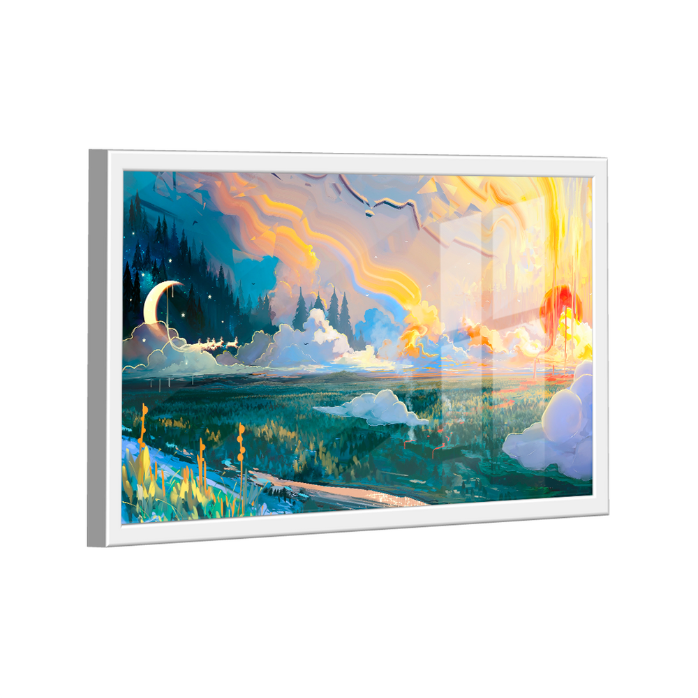 Quadro Paisagem Fantasia -- BR ARTES