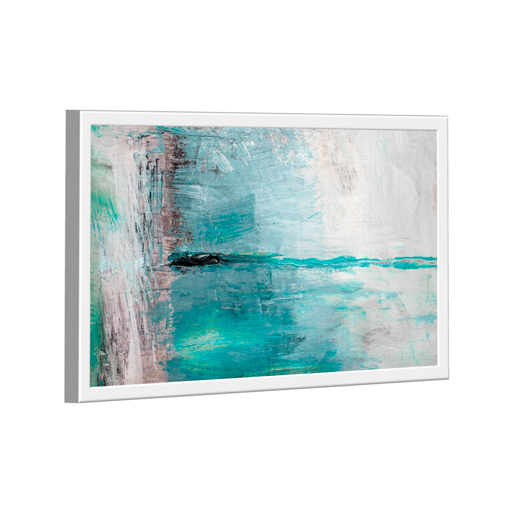 Quadro Pintura Água Abstrato -- BR ARTES