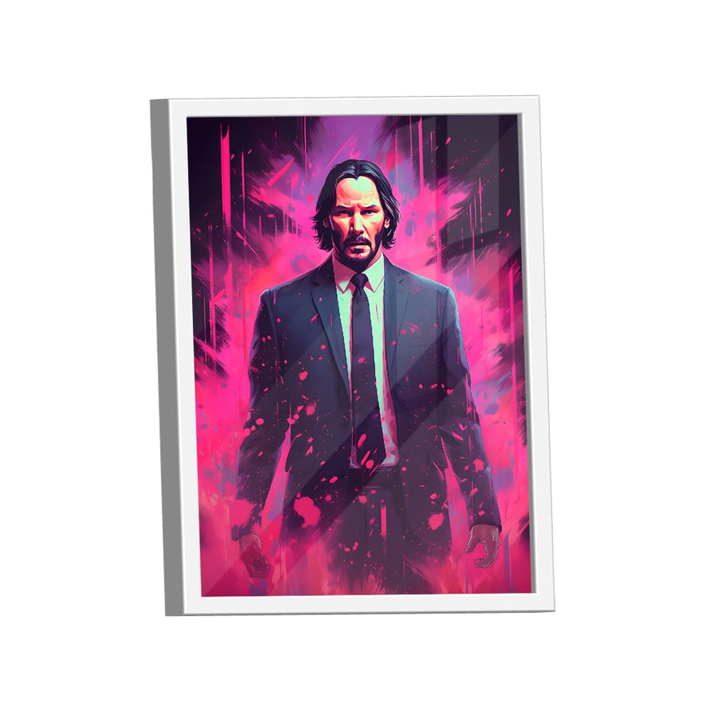 Quadro John Wick Purple -- BR ARTES
