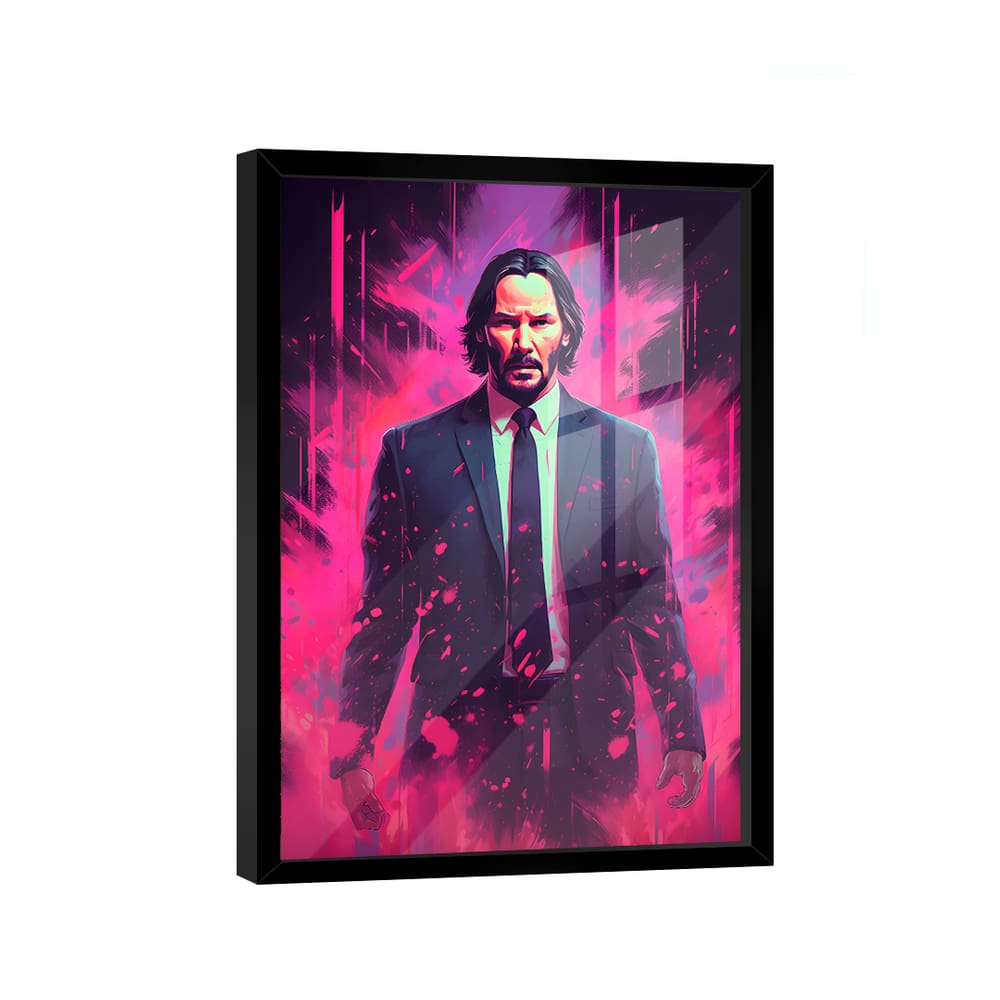 Quadro John Wick Purple -- BR ARTES