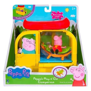 Peppa Pig Playset Van Para Acampar Com Figura da Peppa Sunny