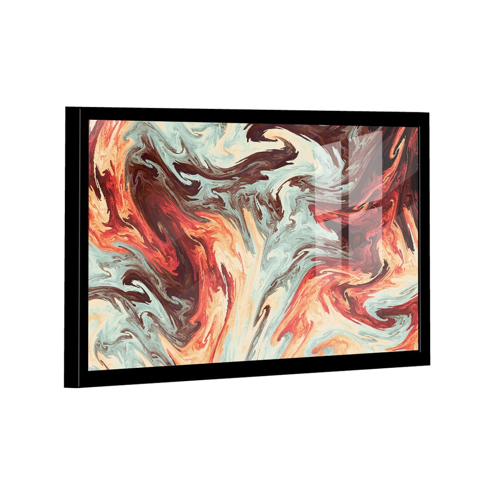 Quadro Lava Abstrata -- BR ARTES