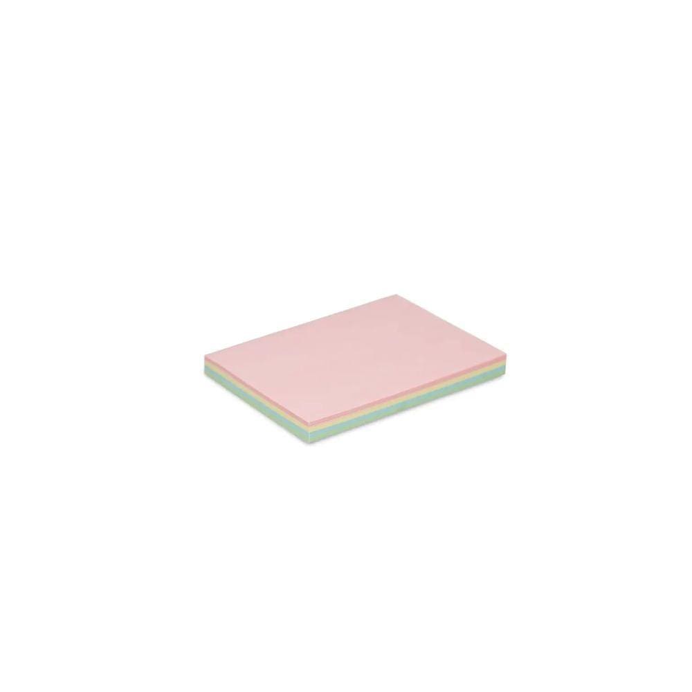 Bloco Adesivo Pastel Colors Grande - Maxprint