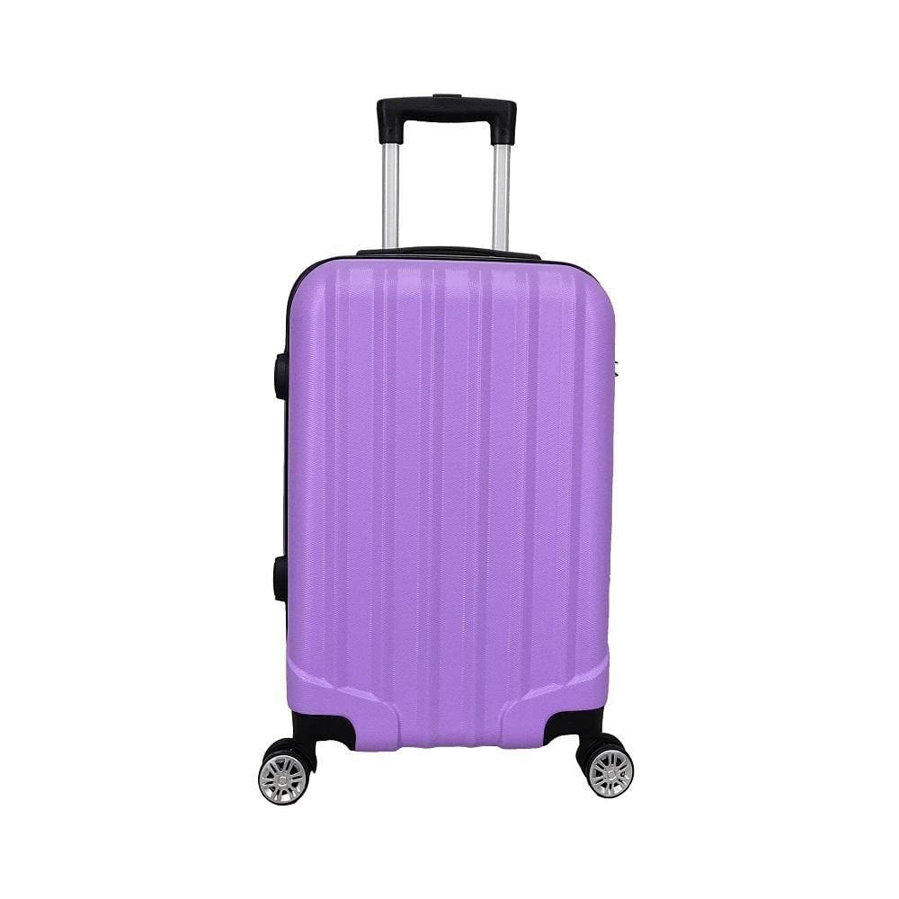Mala De Bordo ABS 4 Rodas XH-A122 Lilás Prizi