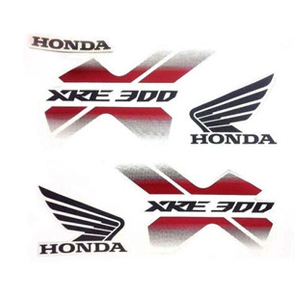 Jogo de Adesivos XRE 300 2013 Branco