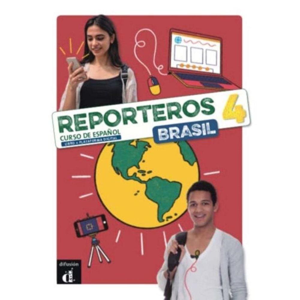 Reporteros Brasil - Libro Del Alumno 4
