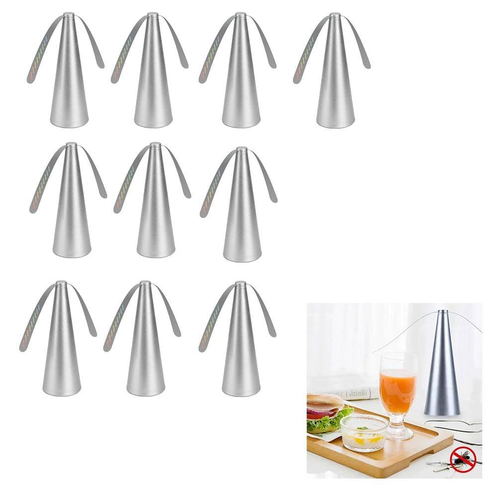 Repelente Ventilador Kit 10 Unidades Afasta Mosquito Mosca Inseto Jardim Piquenique Quintal Lazer Casa Portatil Silensioso