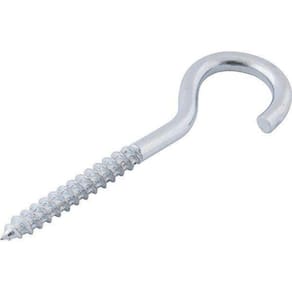 Gancho 5,5x70mm Zincado G-8 Com 100 Peças -Vonder