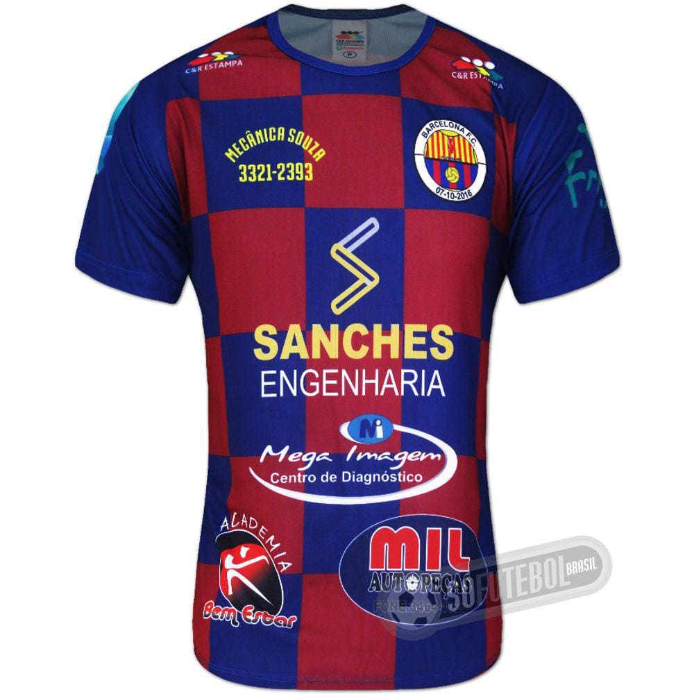 Camisa Barcelona de Rondônia - Modelo I