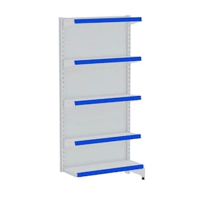 Gondola Parede 196 Amapa Flex 60 Continuação Branco Fx Azul - Amapá