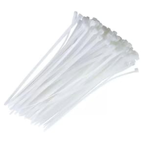 Abraçadeira De Nylon 4,5x280mm - 100 Unidades Branca