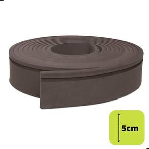Molduras Autocolante Flexível Eva 5Cm 10 Mts - 5C2-Marrom