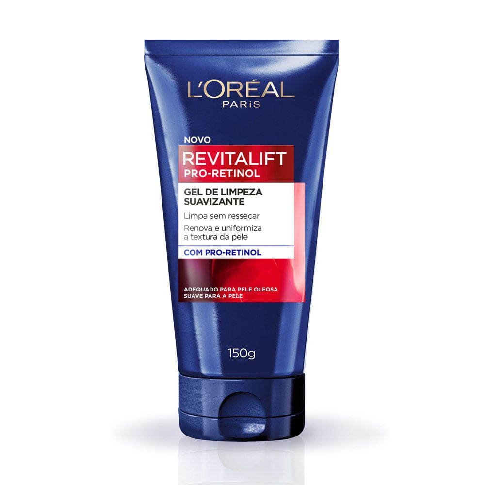 Gel de Limpeza Facial Suavizante L`oréal Paris Revitalift Pro-Retinol 150g