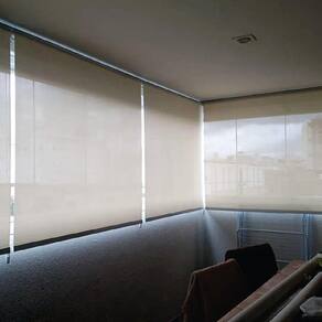 Persiana Rolo Screen 3% Bege - 2,00m x 2,20m