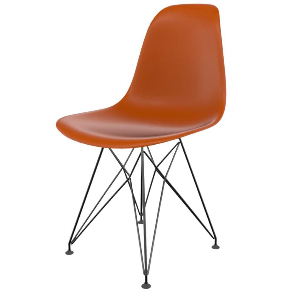Cadeira para Sala de Estar Eames Pp Eiffel Terracota