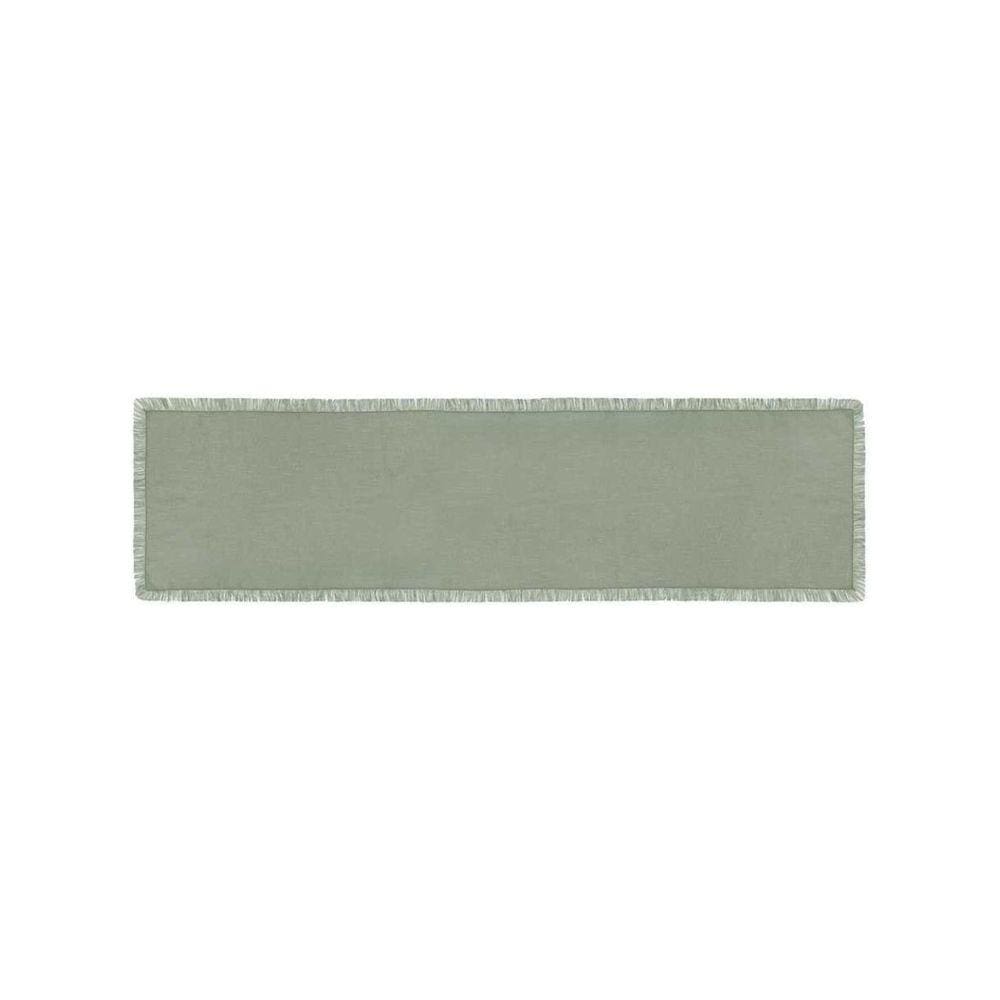 Trilho de Mesa Franjas Verde
