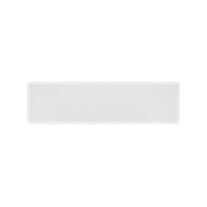 Trilho de Mesa Franjas Branco