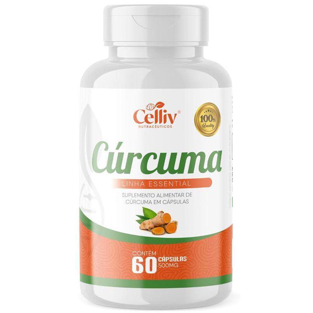 Curcuma Turmeric 600mg com 60 Cápsulas Bioroots