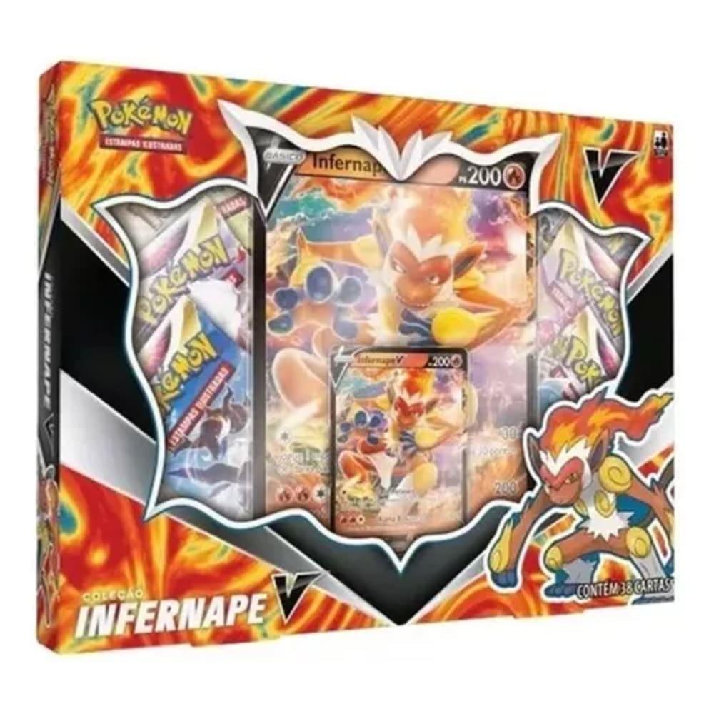 Cartas Pokémon Box Coleção de Batalha Deoxys VMax e VAstro - Copag