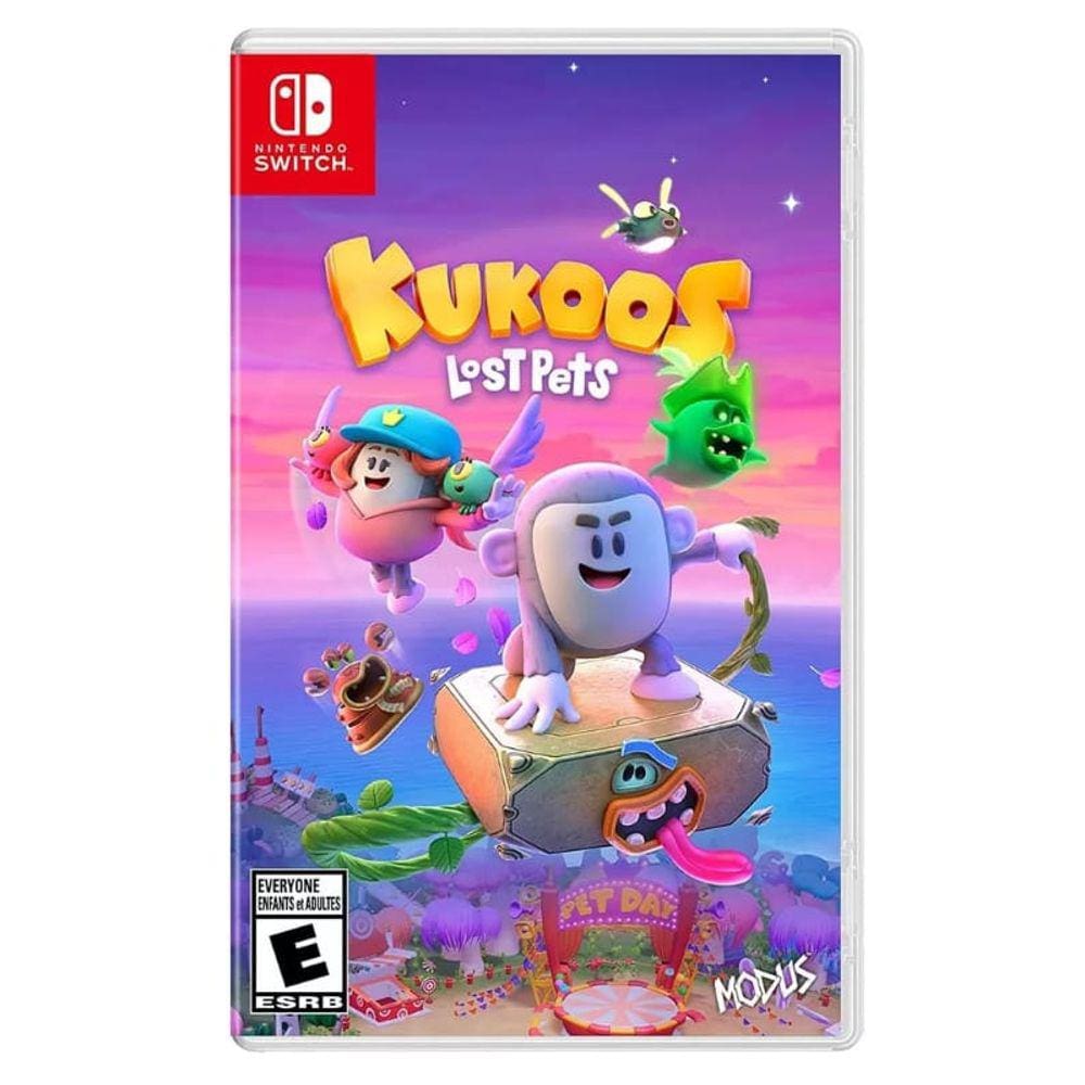 jogo kukoos lost pets nintendo switch novo