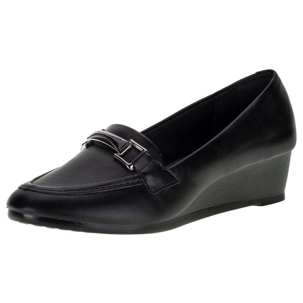 Sapato Feminino Anabela Via Scarpa - 153216671