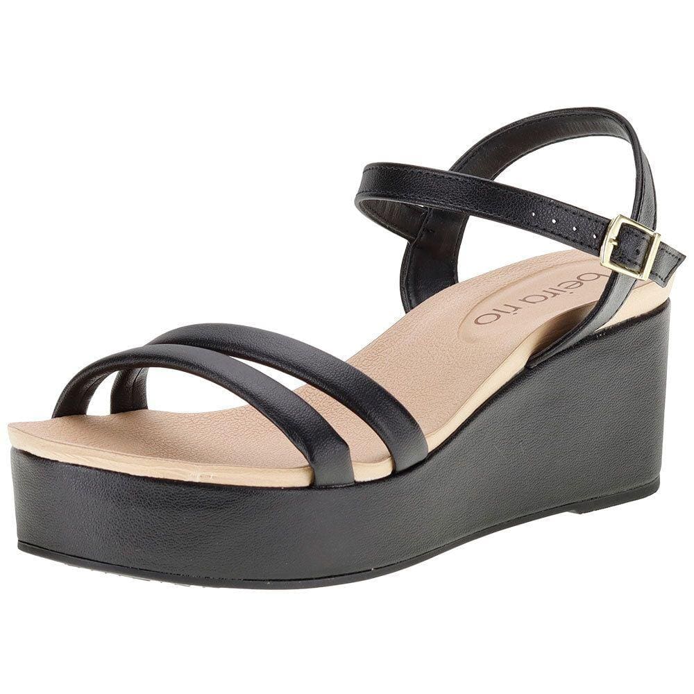 Sandália Feminina Anabela Beira Rio - 8407121