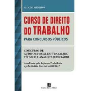 Curso De Direito Do Trabalho Para Concursos Publicos